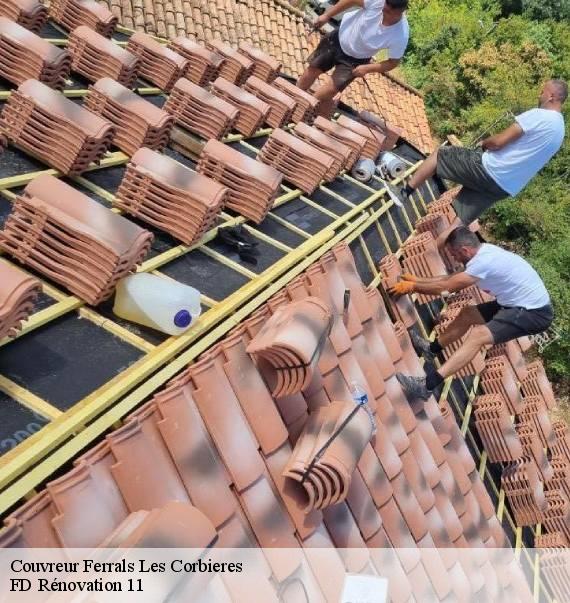 Couvreur ferrals-les-corbieres-11200 entreprise Fayard
