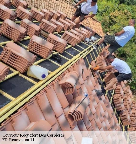 Couvreur roquefort-des-corbieres-11540 entreprise Fayard