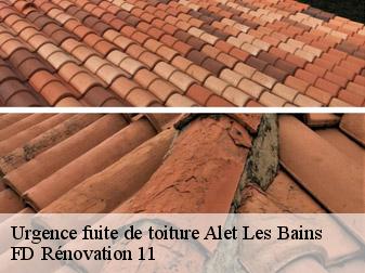 Urgence fuite de toiture 11580