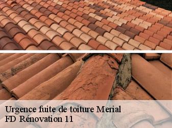 Urgence fuite de toiture 11140