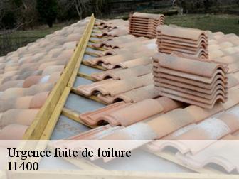 Urgence fuite de toiture 11400
