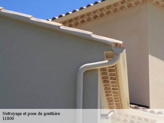 Nettoyage et pose de gouttière