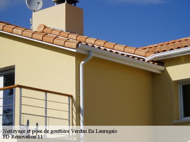 Nettoyage et pose de gouttière verdun-en-lauragais-11400 entreprise Fayard