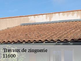 Travaux de zinguerie 11600