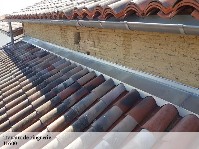 Travaux de zinguerie 11600
