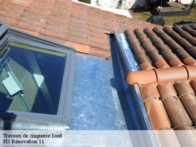 Travaux de zinguerie issel-11400 entreprise Fayard