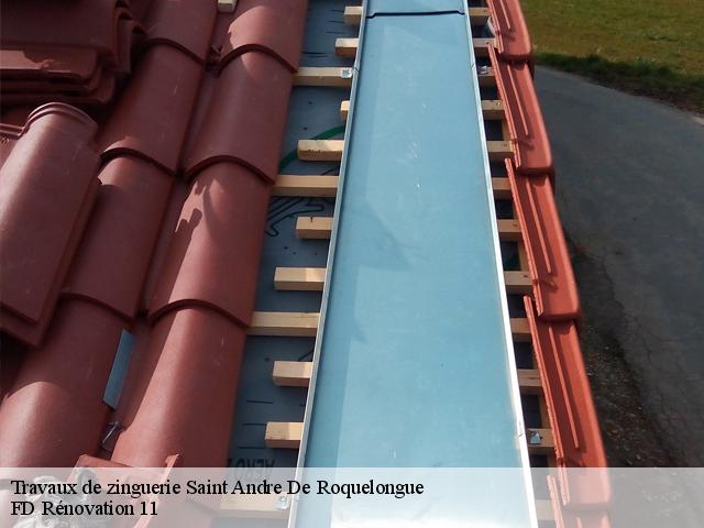 Travaux de zinguerie