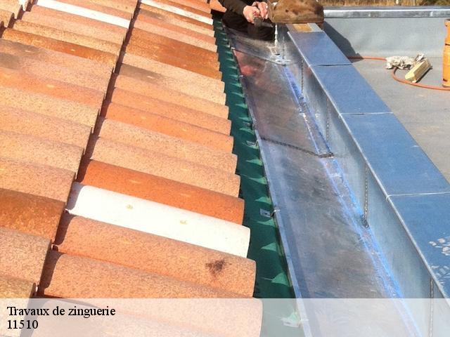 Travaux de zinguerie